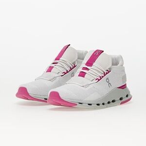 On Running Women’s Cloudnova Sneakers in White and Pink